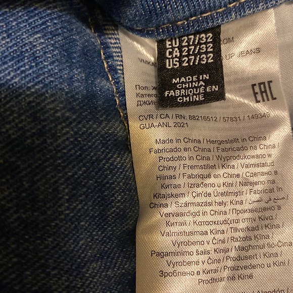 VERO MODA Kathy High Waist Wide Leg Jeans - Picture 6 of 6